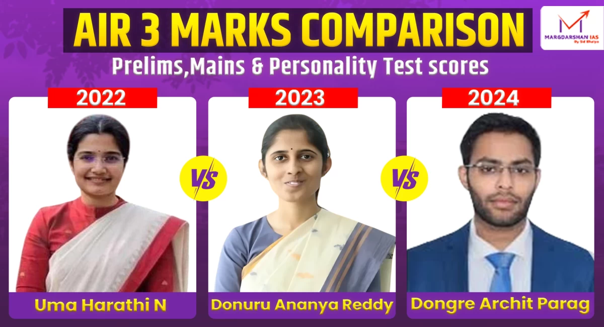 UPSC CSE AIR 3 Toppers Comparison