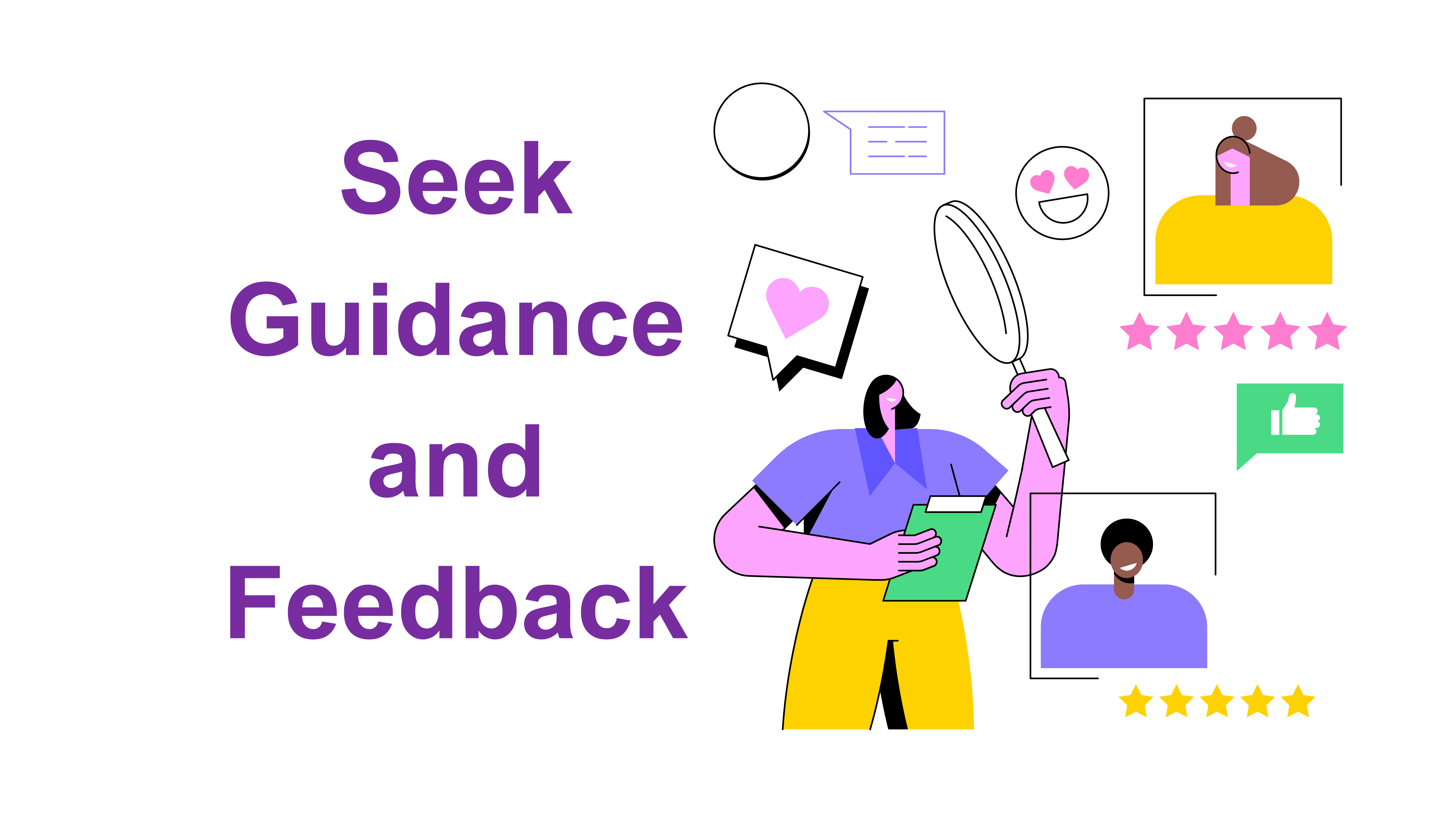 Seek Guidance and Feedback